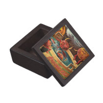 Halloween Bobbing Apples Premium Jewelry Box