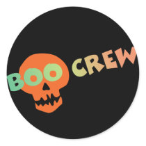 Halloween Boo Crew stickers