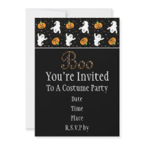 Halloween Boo Invitation