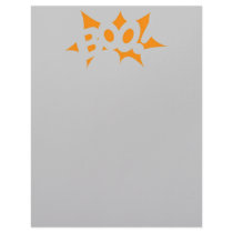 Halloween Boo letterhead