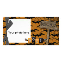 Halloween boo photo card photo cards by camerashyphotos Halloween boo photo card photo cards