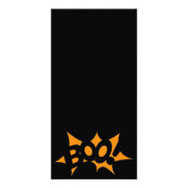 Halloween Boo Photo Greeting Card