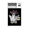 Halloween Boo Postage Stamp by 31October31 Halloween Boo Postage Stamp