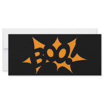 Halloween Boo rack cards