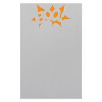 Halloween Boo Custom Stationery