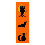 Halloween Bookmark Business Cards