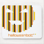 Halloween Bot & Logo mousepad