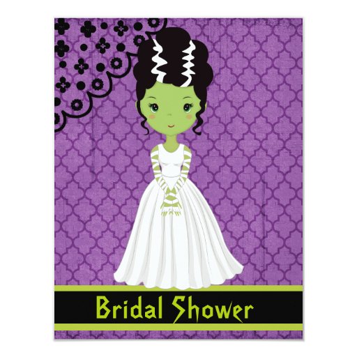 Halloween Bridal Shower Invitation Zazzle