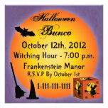 Halloween Bunco Invitation
