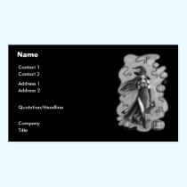 Halloween business card profile cards