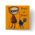 Halloween Buttons for Trick or Treaters! button