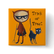Halloween Buttons for Trick or Treaters!