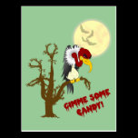 Halloween Buzzard Recipe Card Post Cards