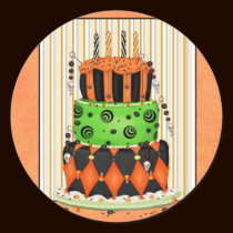 Halloween Cake stickers by MANolan Halloween Cake stickers