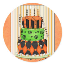 Halloween Cake stickers