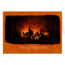 Halloween Candles 1 - Happy Halloween cards