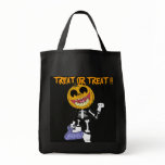 HALLOWEEN CANDY BAGS  TREAT OR TREAT !  TOTE TRICK