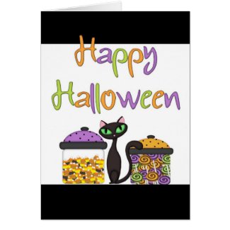 Halloween Cards and Stickers
