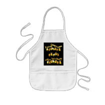 Halloween Candy Corn aprons