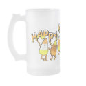 Halloween Candy Corn Beer Mug by jamiecreates1 Halloween Candy Corn Beer Mug