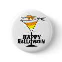 Halloween Candy Corn Martini button