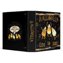 Halloween Candy Corn Photo / Scrapbook Binder