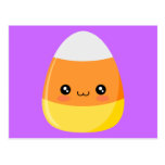 Halloween Candy Corn Postcard