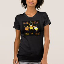 Halloween Candy Corn T-Shirt by jamiecreates1 Halloween Candy Corn T-Shirt
