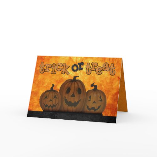 halloween card card