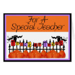 Halloween Card for Teacher