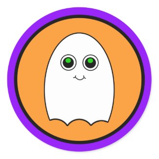 Halloween Cartoon Ghost sticker
