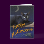 Halloween Cat Card
