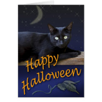 Halloween Cat Card