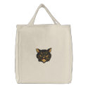 Halloween Cat embroidered bags by Shadowmagi Halloween Cat embroidered bags
