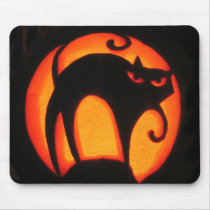 Halloween Cat Mousepad mousepads