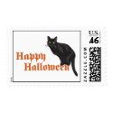 Halloween Cat postage