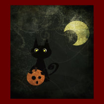 Halloween Cat posters