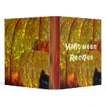 Halloween Cat Recipe Binder