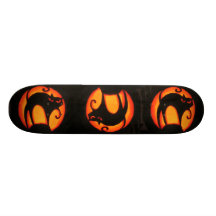 Halloween Cat Skateboard