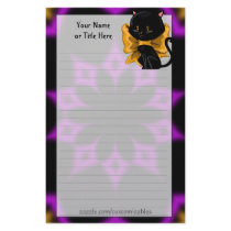 Halloween Cat Stationery