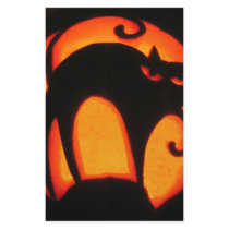 Halloween Cat Personalized Stationery