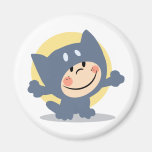 Halloween Cat Suit Magnets