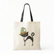 Halloween Cat T-shirts and Gifts bag