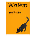 Halloween Cat - You're Invited Invitation