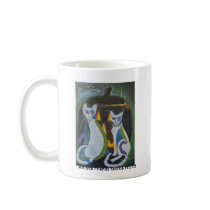 Halloween Cats mugs