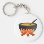 Halloween Cauldron Keychain