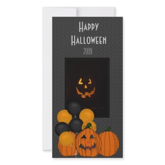 Halloween Celebration Photo Card photocard