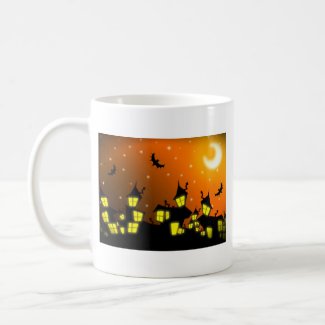 Halloween City Coffee Mug