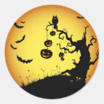 Halloween Classic Round Sticker