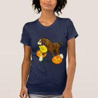Halloween Clydesdale Foal T-shirt
